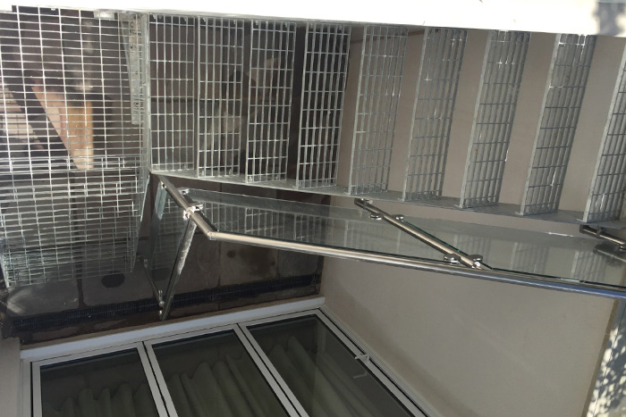 Galvanised Staircases